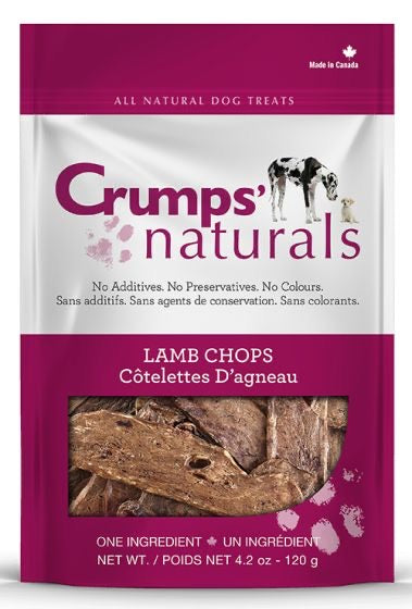 Crumps Lamb Chops Dog 120g