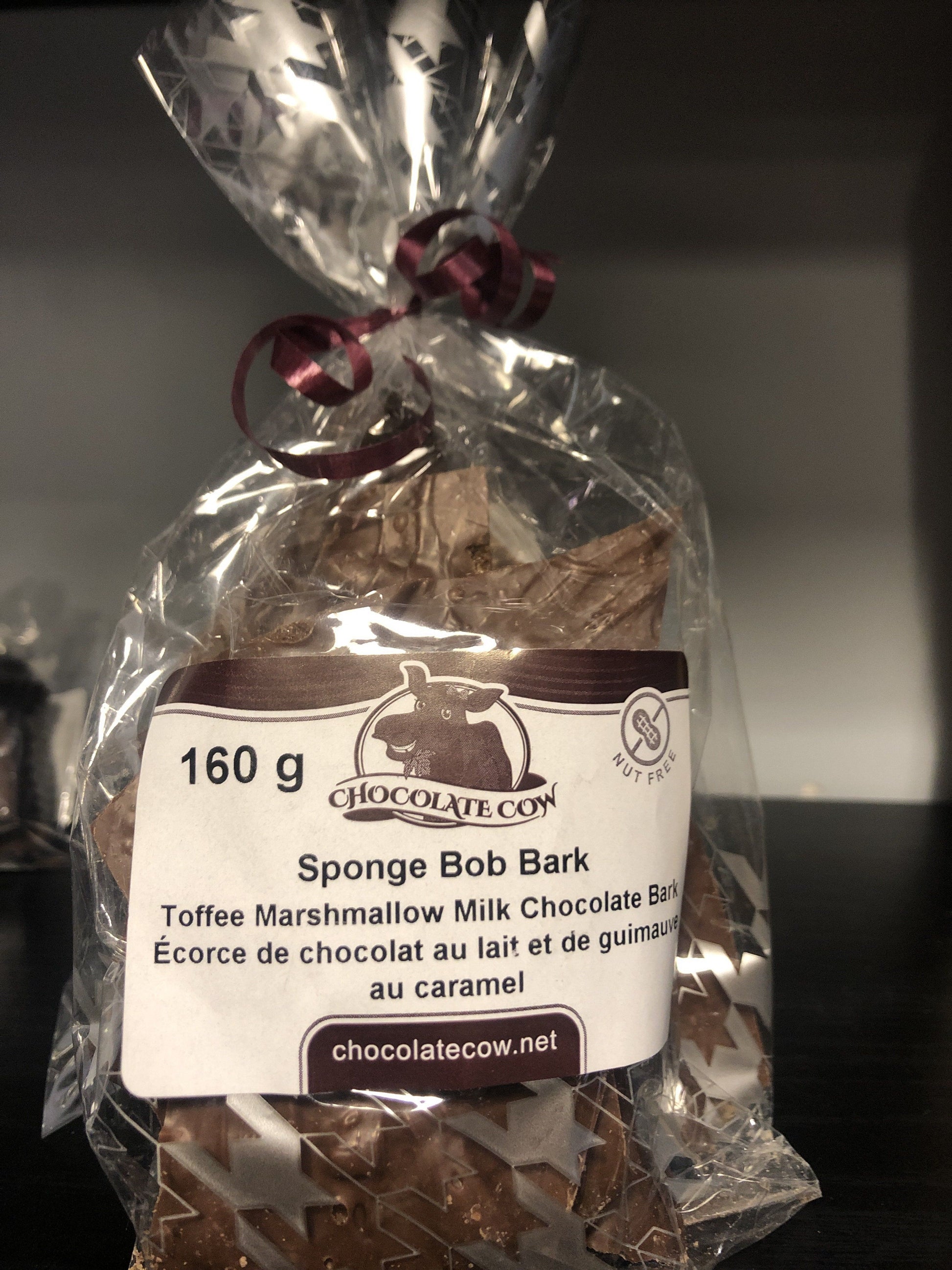 Sponge Bob Bark Chocolate Chocolate Cow 