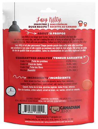 Lazy Kitty Air Dried Duck Cat Treats