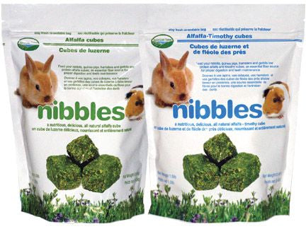 Nibbles Alfalfa Timothy Cubes For Small Animal