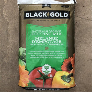 56L Black Gold Natural and Organic Potting Mix