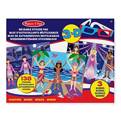 3D Reusable Sticker Pad - Fashions KB Depot Express 