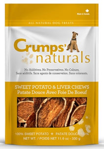 Crumps Sweet Potato And Liver Chews Dog 330g