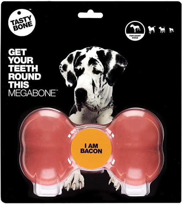 Megabone - I am Bacon Dog Toy Kane Vet Supplies 