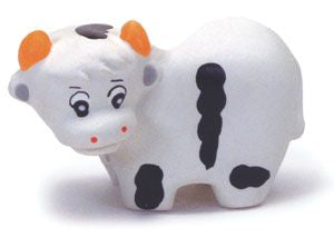 Rascals Latex Cow Dog Toy 3.25 Inch