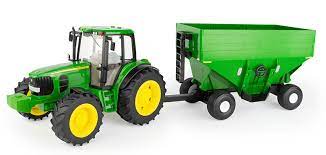 John Deere 7430 Tractor with Gravity Wagon 1/16