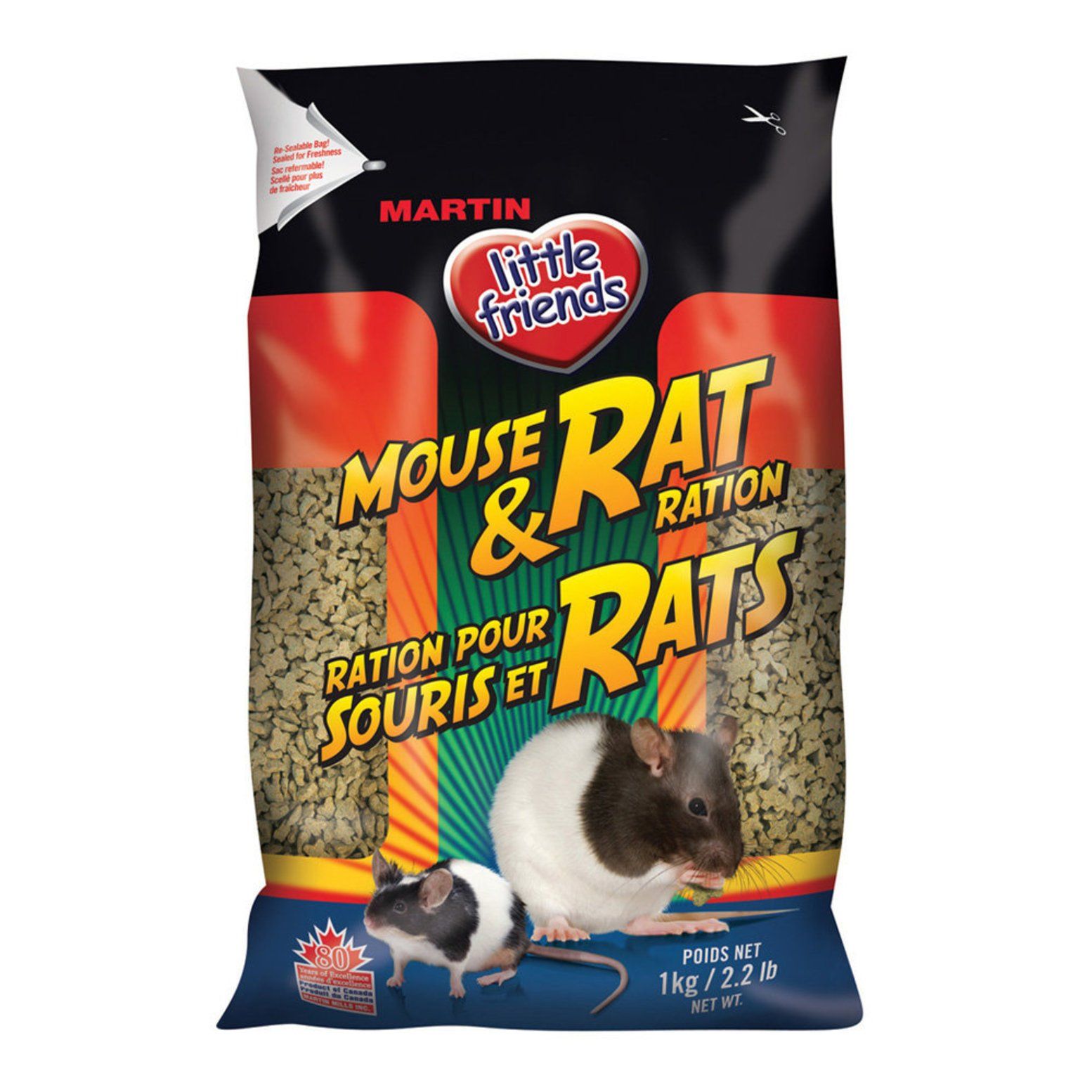 Martin Mills Extruded Mouse & Rat Ration 1kg Small Animals MARCAM Nutrition 