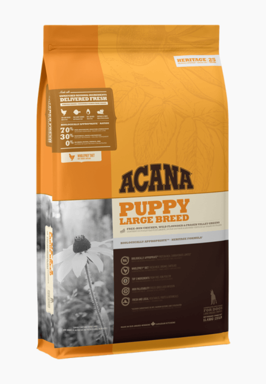 Acana Heritage - Puppy Large Breed Dry Dog Food Dog Food Champion Pet Foods 6kg 