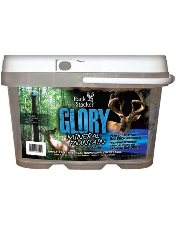 Rack Stacker Mineral Fountain Glory 10lb Pail Hunting Rack Stacker 