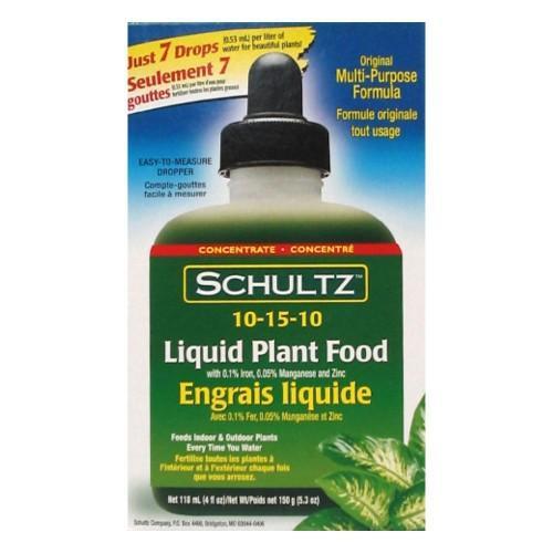 Schultz Liquid Plant Food 10-15-10 150g Lawn and Garden Schultz 