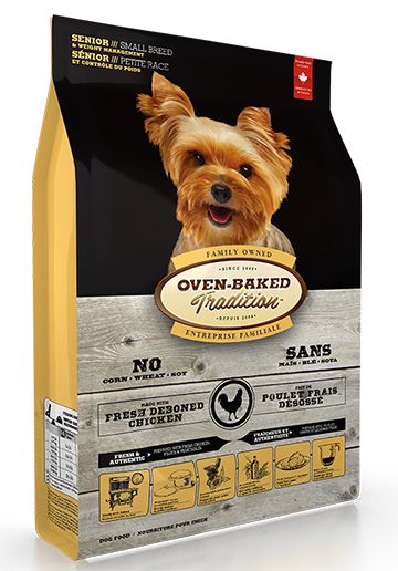 Oven Baked Tradition Senior Small Breed Chicken Dog Food