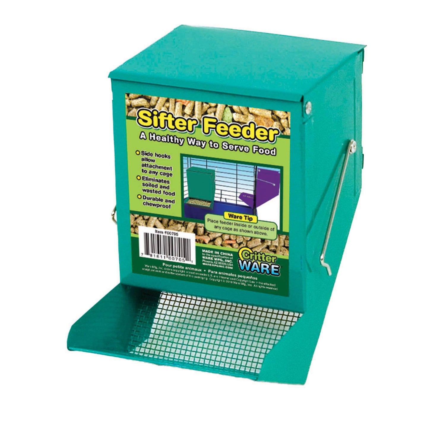 Sifter Feeder and Lid feeder kanevetsupplies 