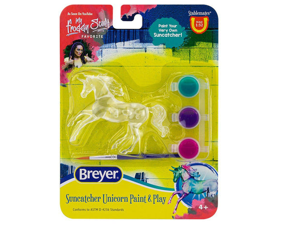 Breyer Suncatcher Unicorn Paint & Play Kit 1:32