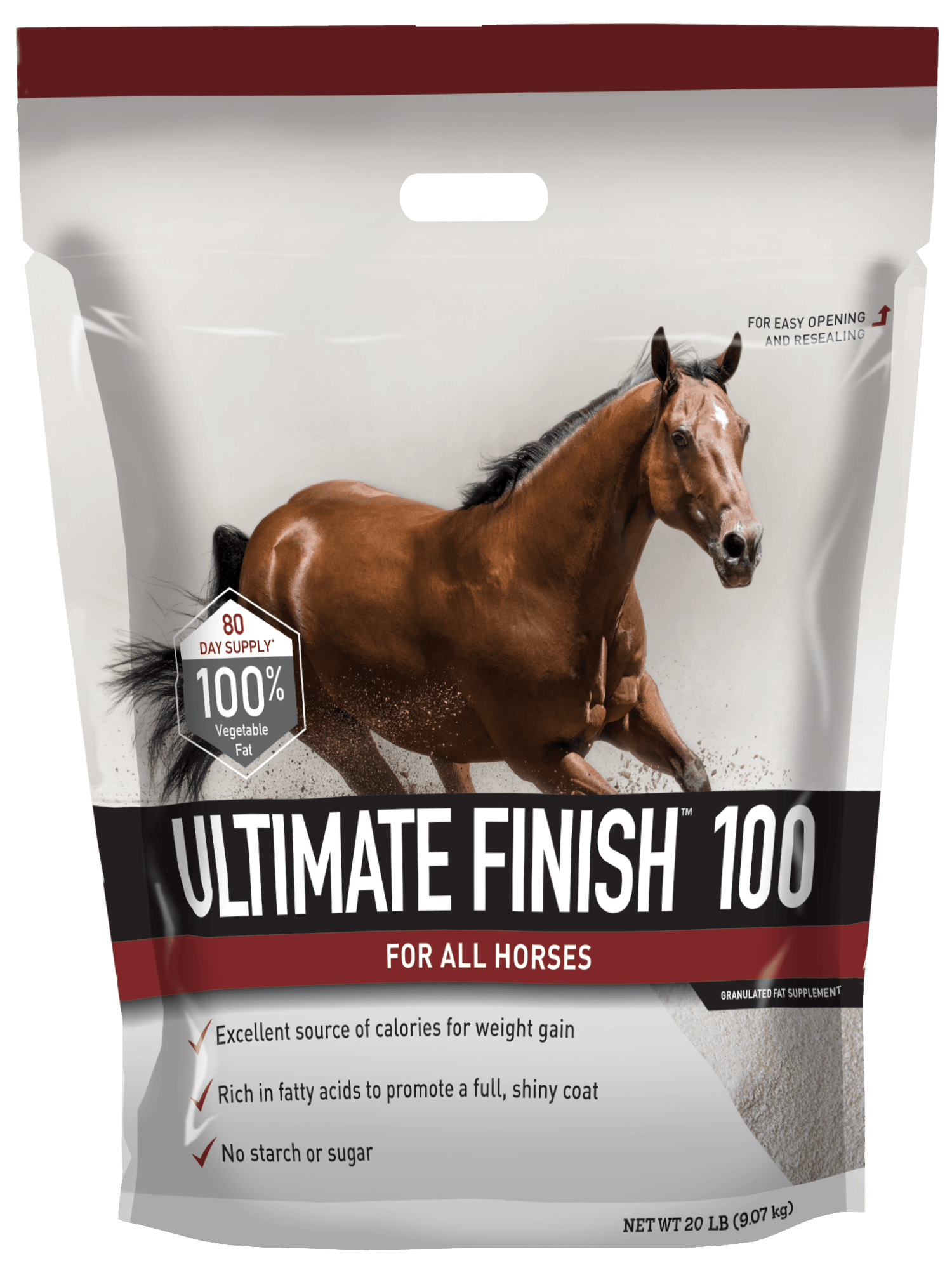 Buckeye Ultimate Finish 100 - 18kg Equine Buckeye 